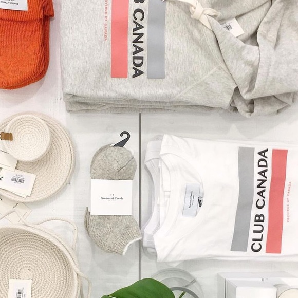 Province of Canada Club Canada Hoodie in Eggshell - Picture 3 of 8